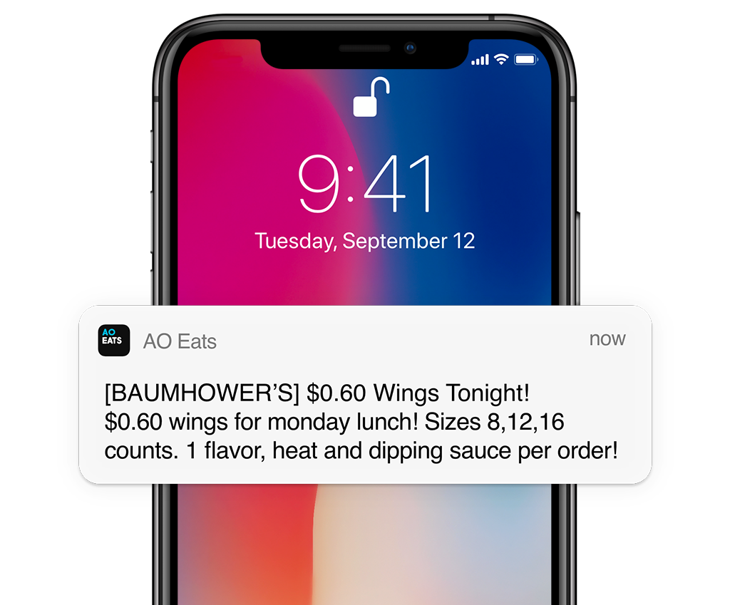 push notifications